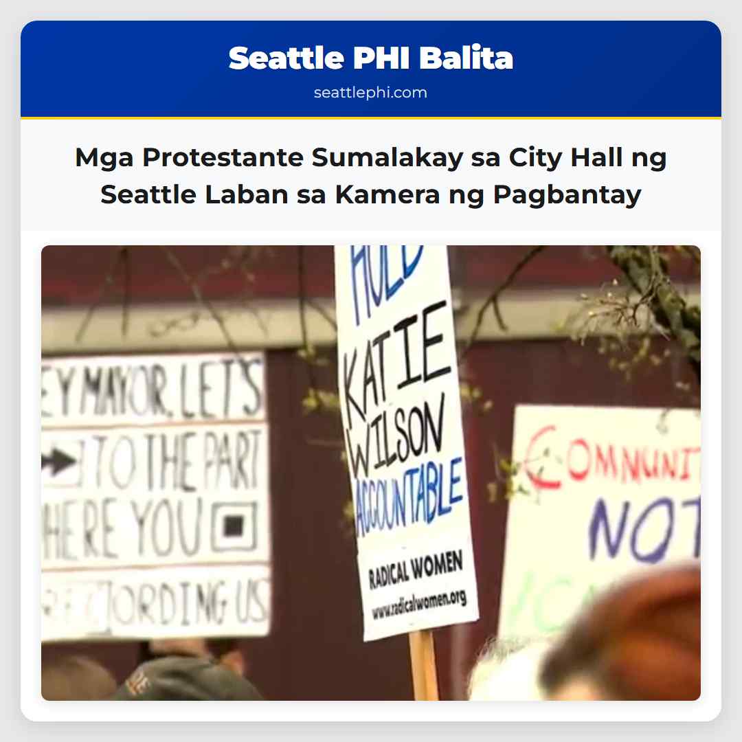 Mga Protestante Sumalakay sa City Hall ng Seattle