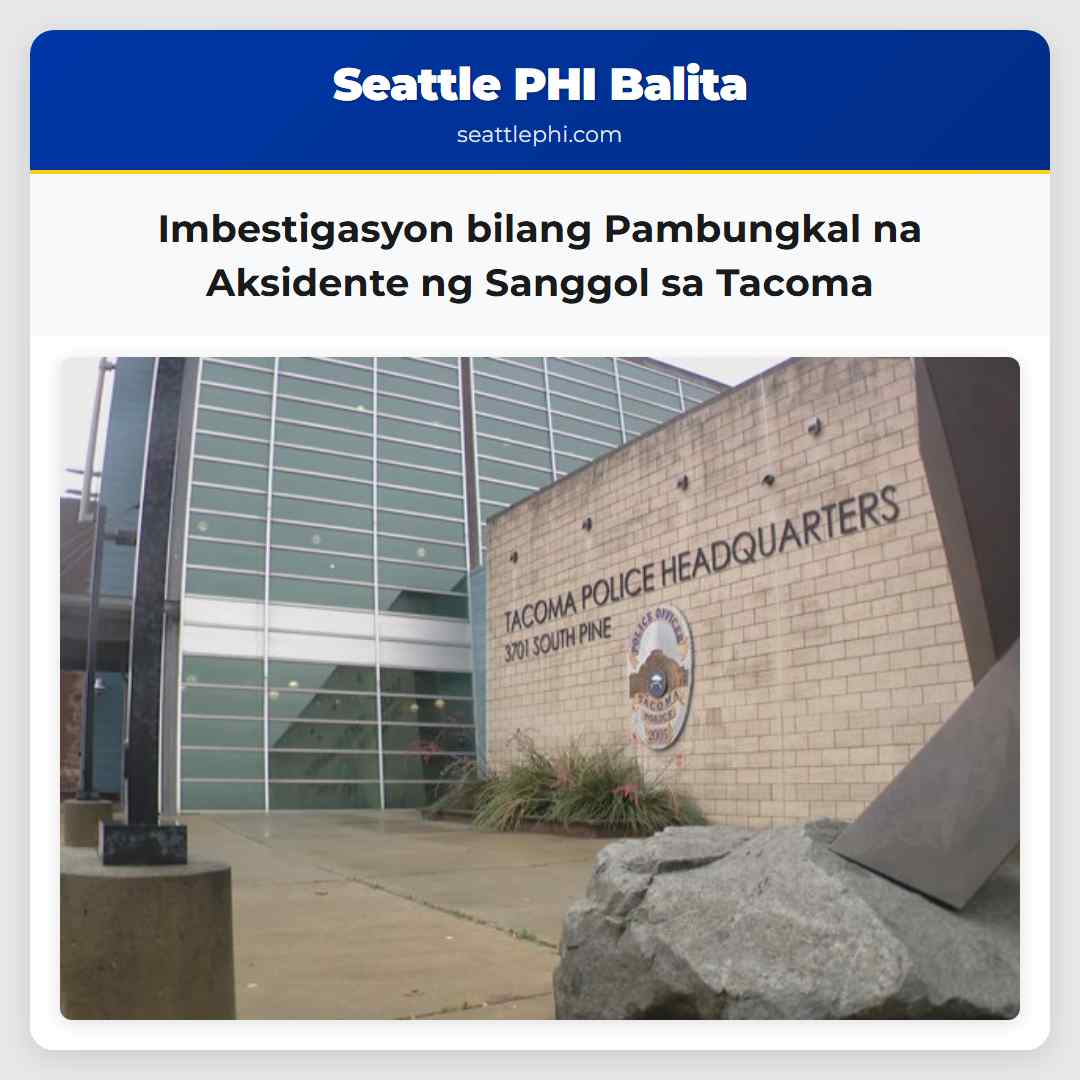 Imbestigasyon bilang Pambungkal na Aksidente ng Sanggol sa Tacoma