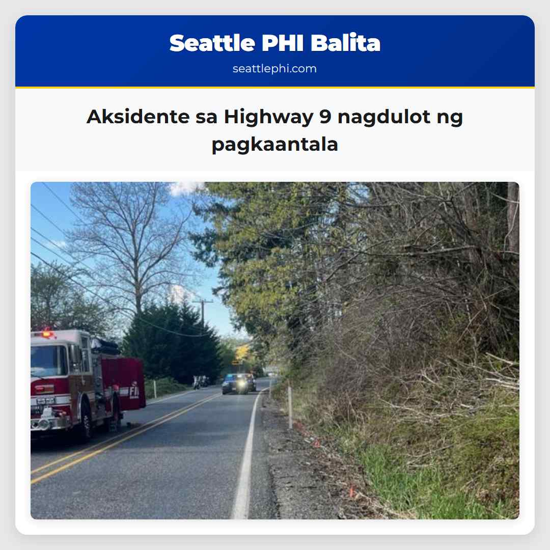 Aksidente sa Highway 9 nagdulot ng pagkaantala