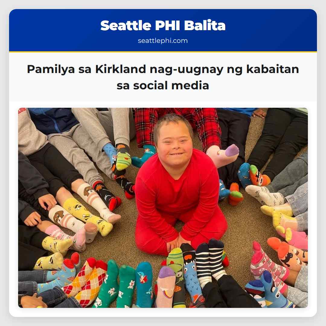 Pamilya sa Kirkland nag-uugnay ng kabaitan sa