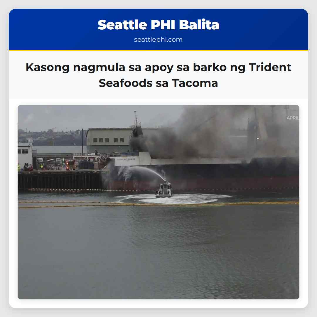 Kasong nagmula sa apoy sa barko ng Trident
