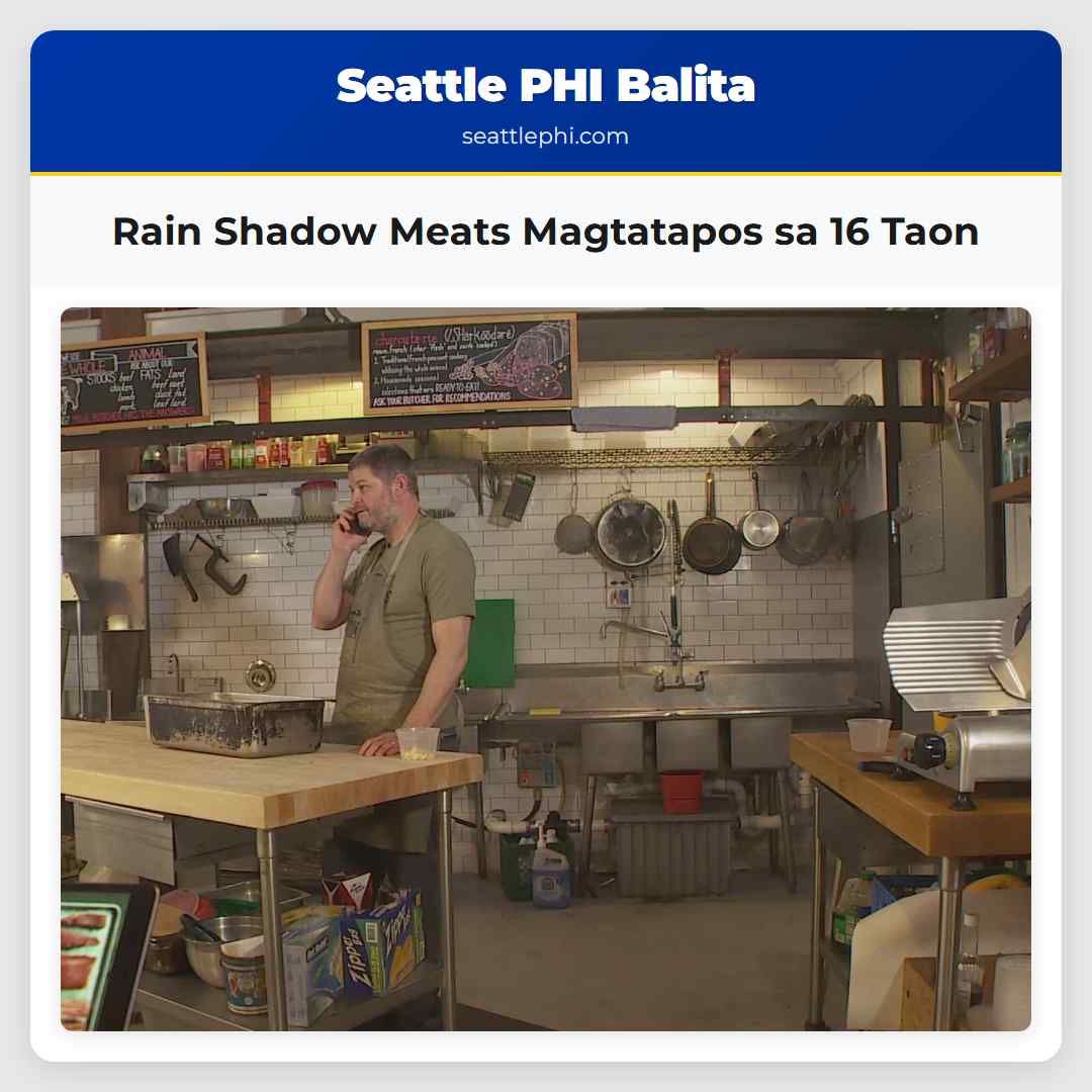 Rain Shadow Meats Magtatapos sa 16 Taon