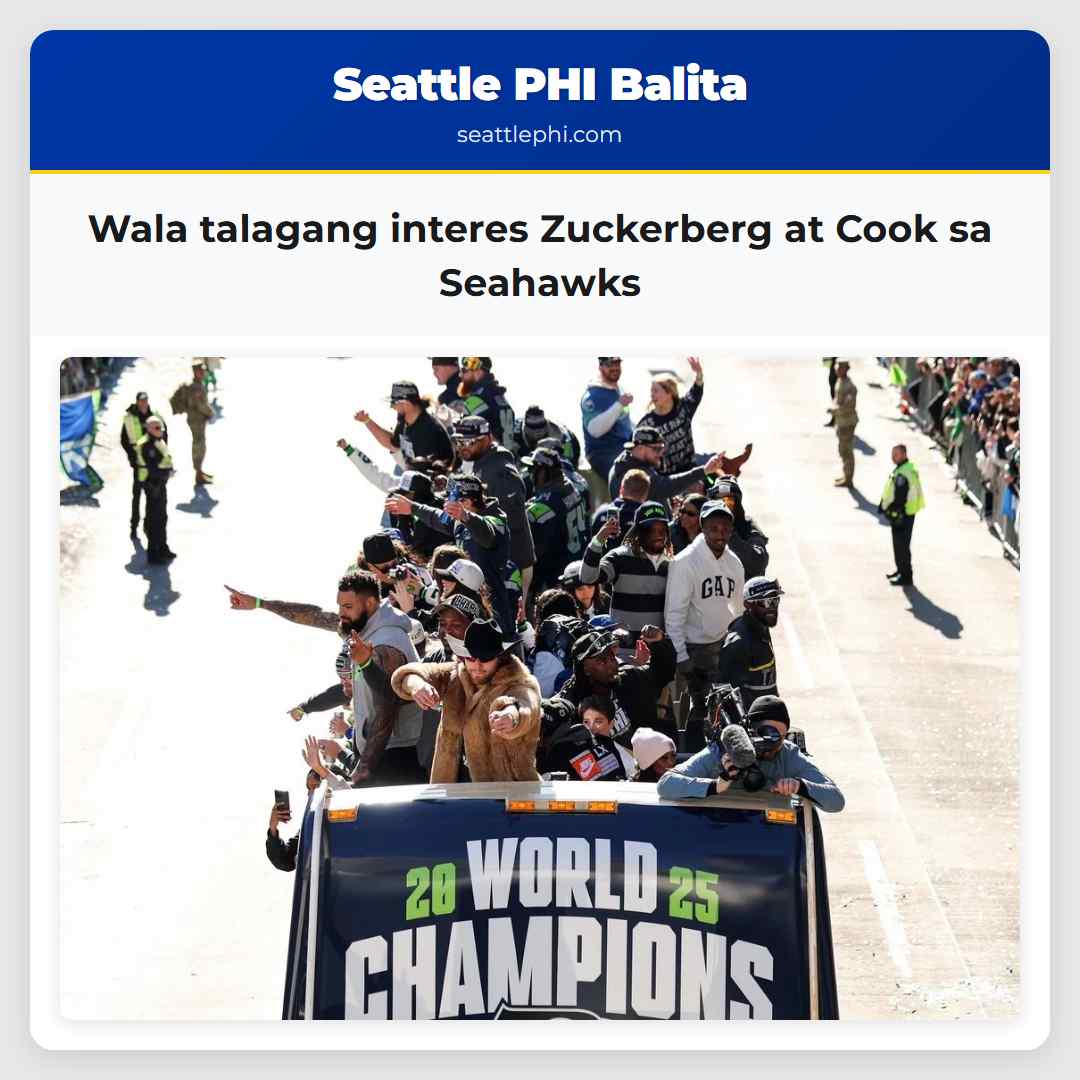 Wala talagang interes Zuckerberg at Cook sa