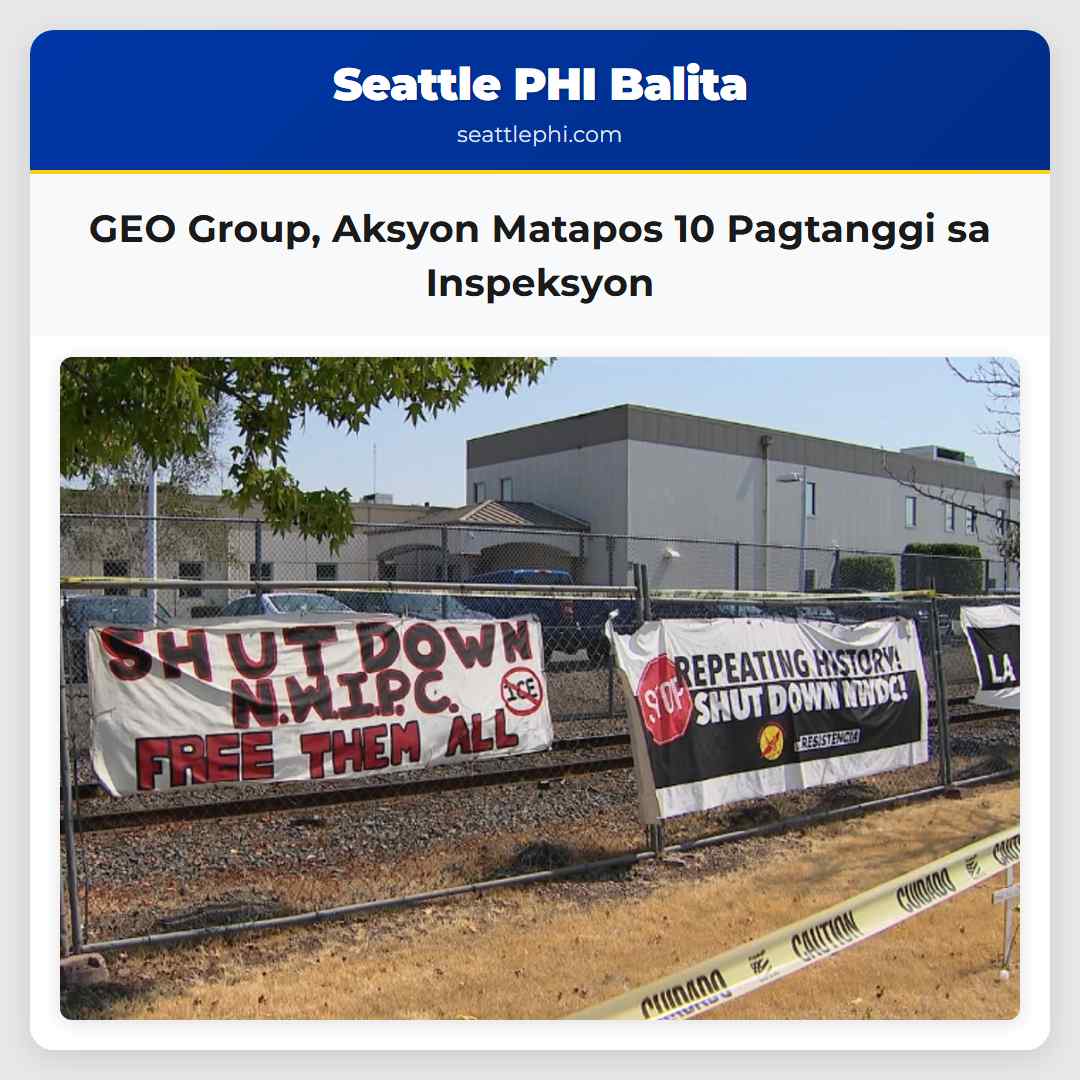 GEO Group, Aksyon Matapos 10 Pagtanggi sa