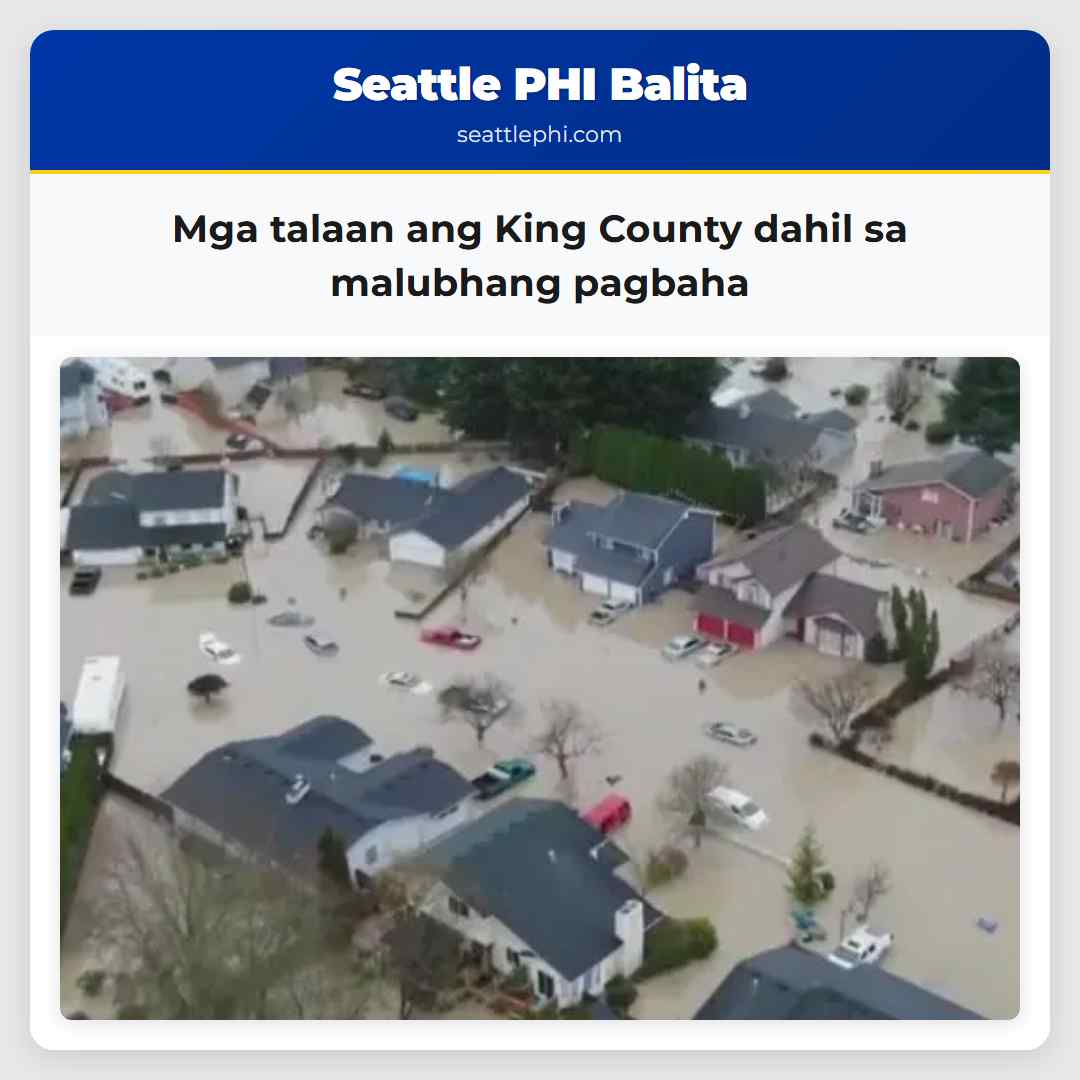 Mga talaan ang King County dahil sa malubhang