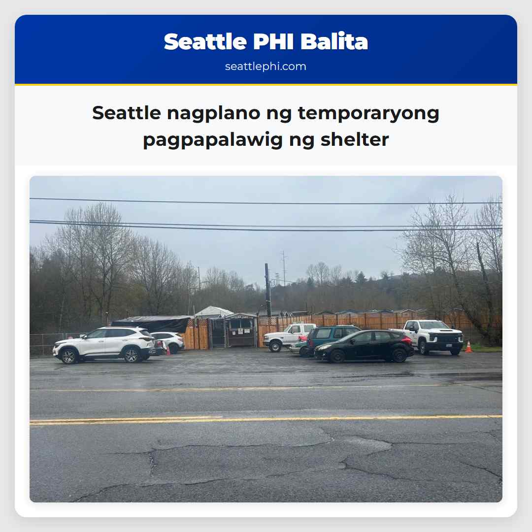 Seattle nagplano ng temporaryong pagpapalawig ng