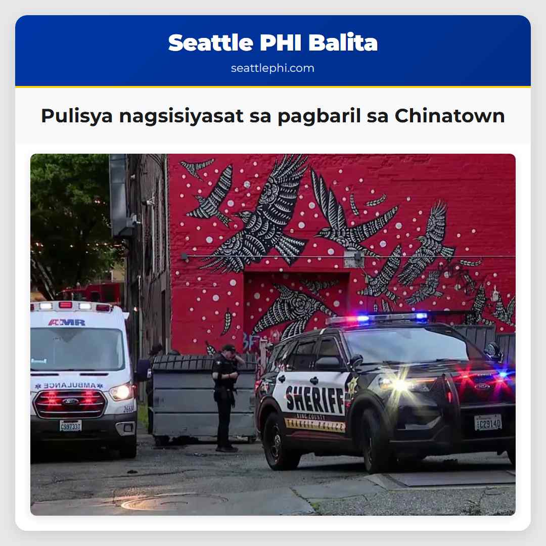 Pulisya nagsisiyasat sa pagbaril sa Chinatown