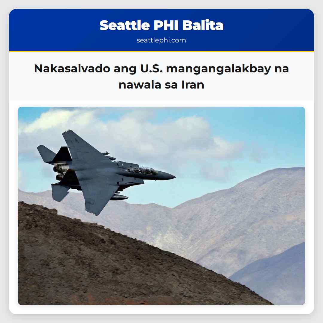 Nakasalvado ang U.S. mangangalakbay na nawala sa