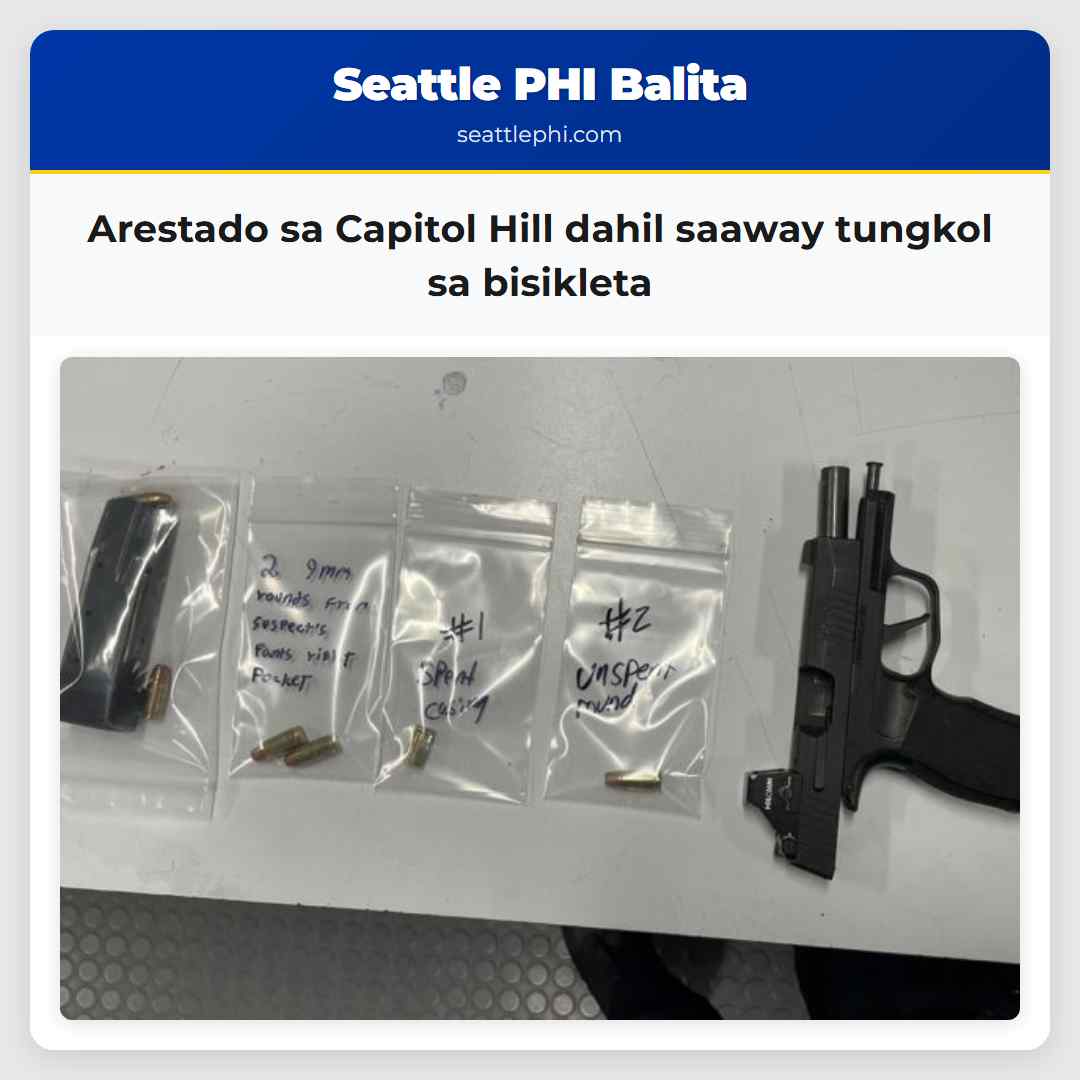 Arestado sa Capitol Hill dahil saaway tungkol sa bisikleta