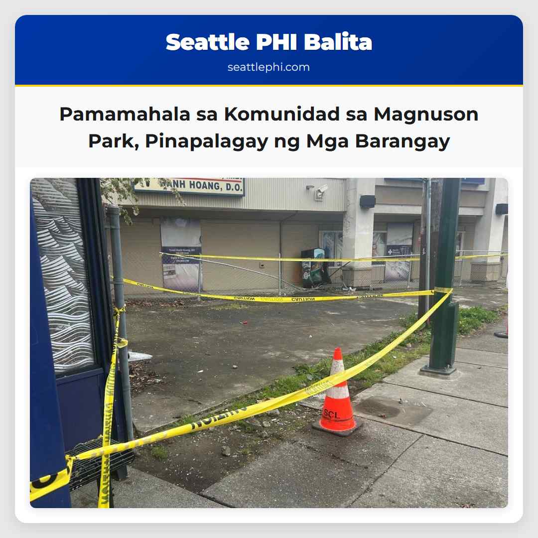 Pamamahala sa Komunidad sa Magnuson Park,
