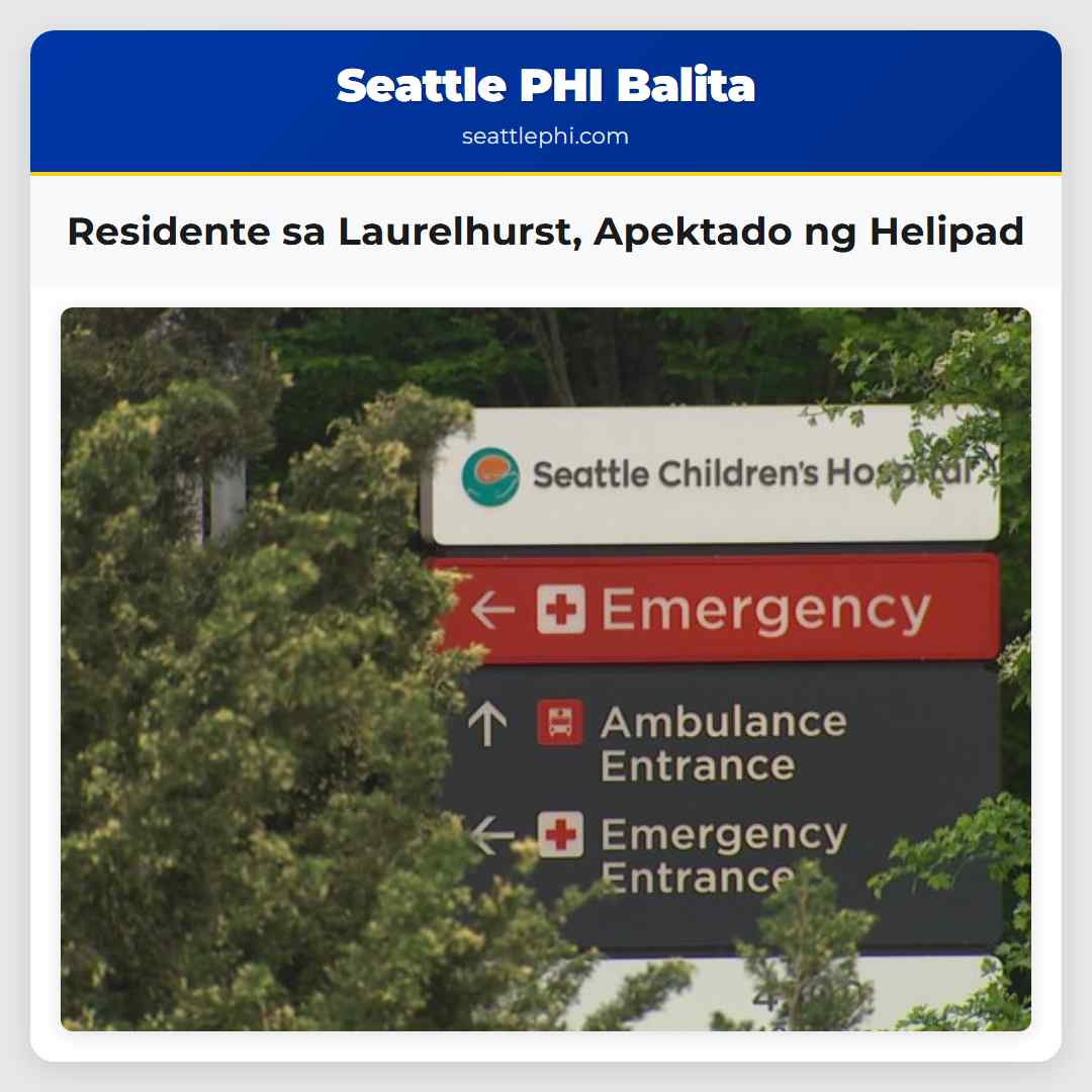 Residente sa Laurelhurst Apektado ng Helipad