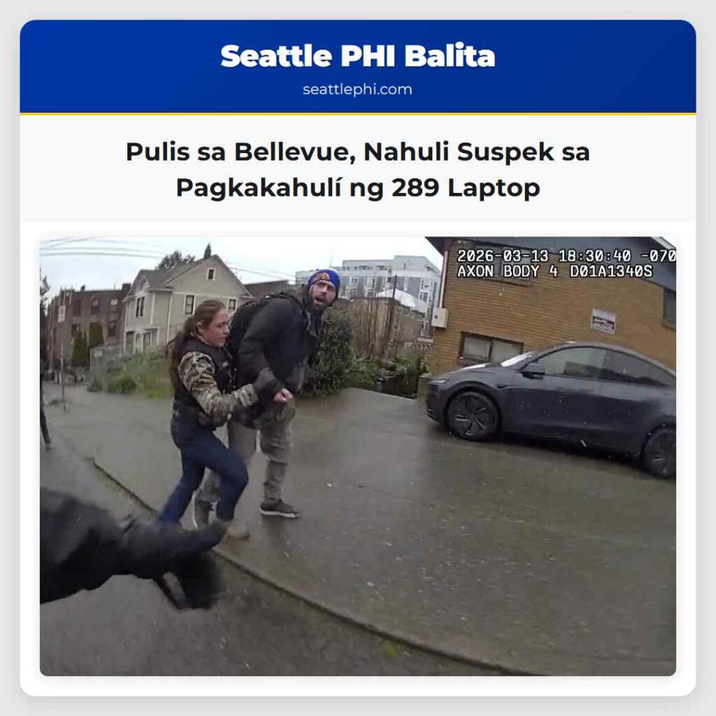 Pulis sa Bellevue, Nahuli Suspek sa Pagkakahulí