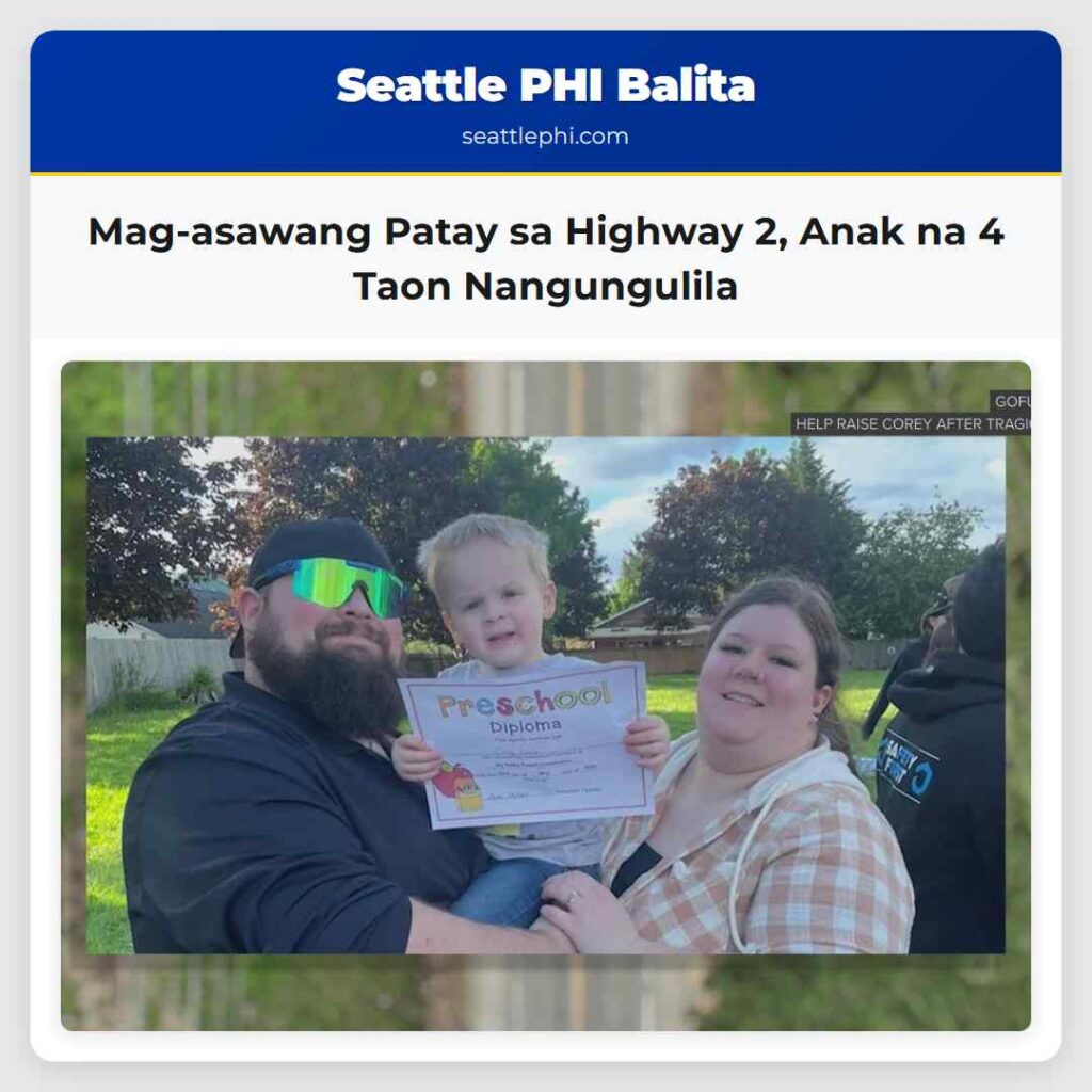Mag-asawang Patay sa Highway 2, Anak na 4 Taon