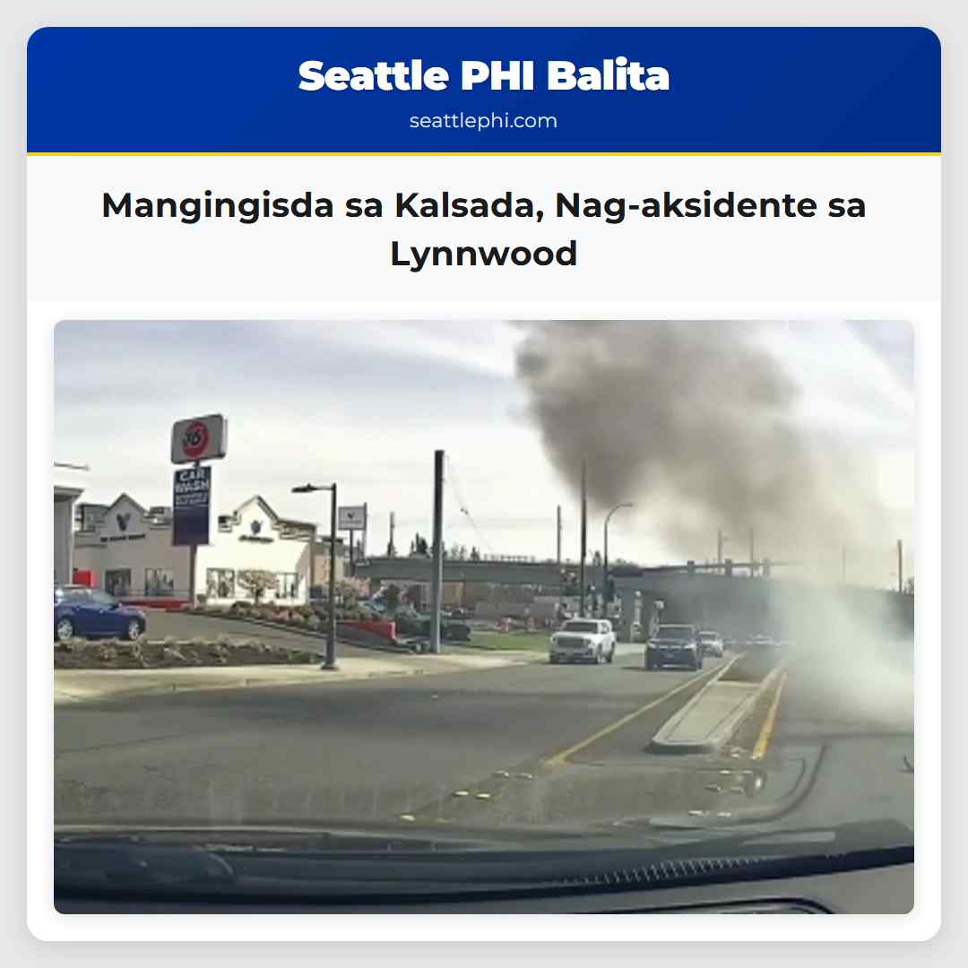 Mangingisda sa Kalsada, Nag-aksidente sa Lynnwood