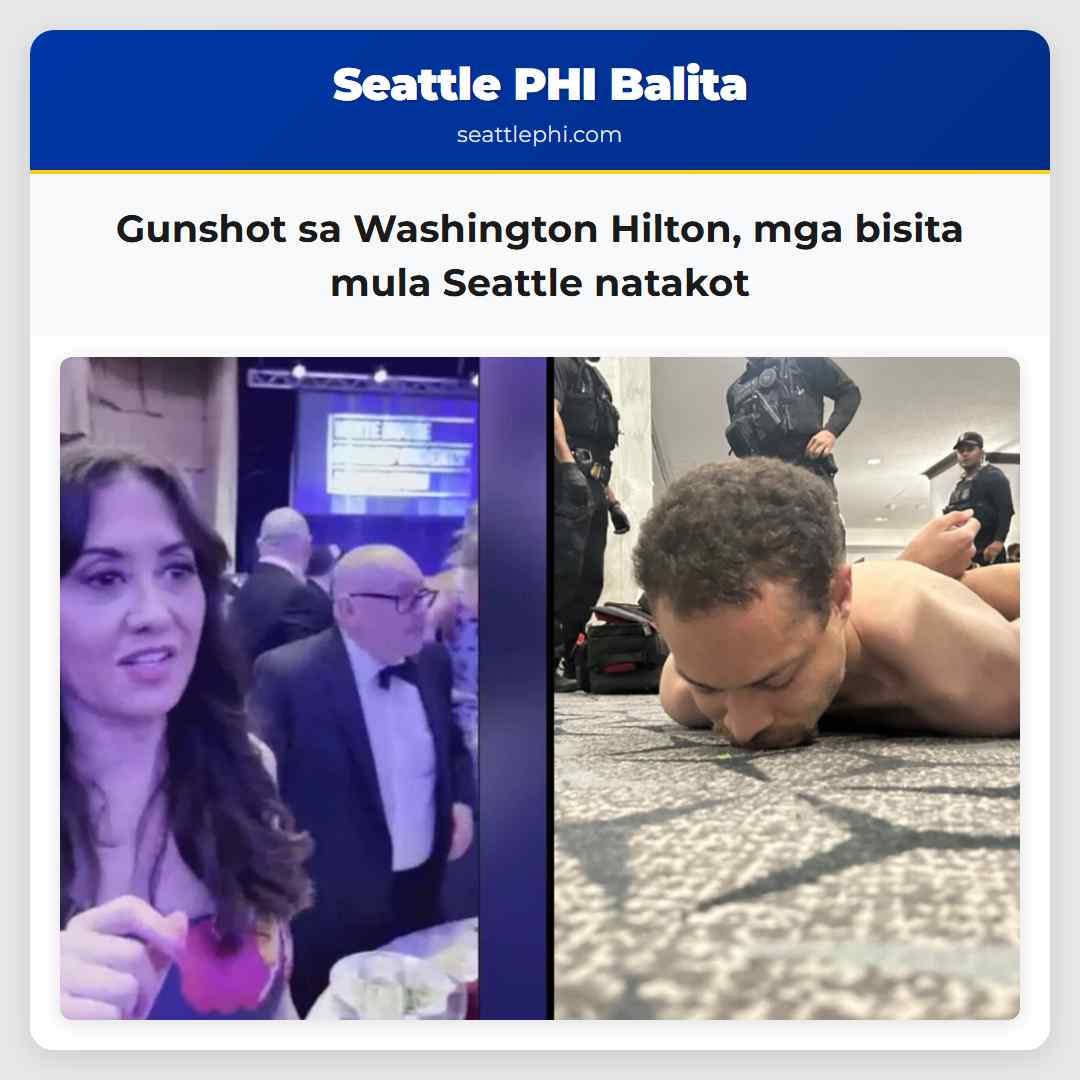 Gunshot sa Washington Hilton mga bisita mula Seattle natakot