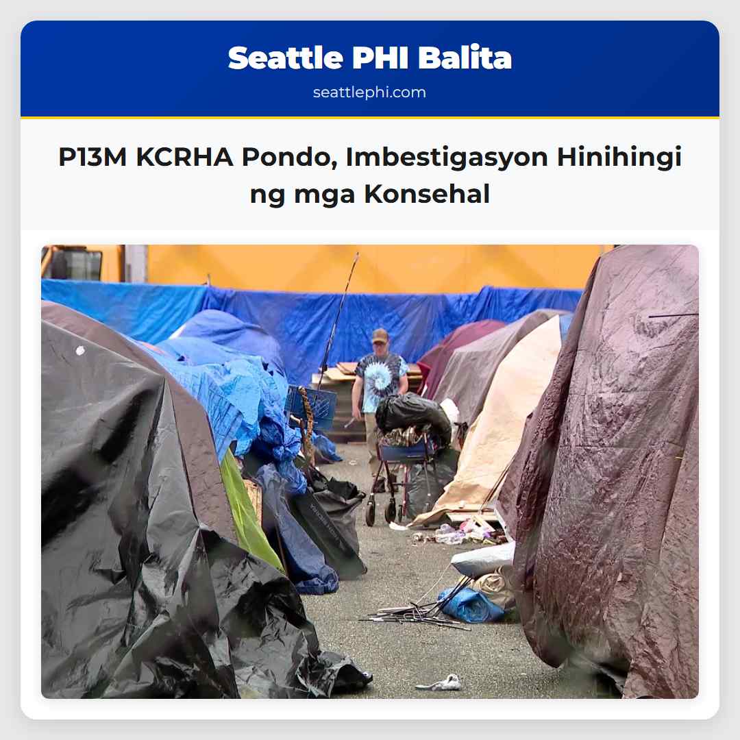 P13M KCRHA Pondo Imbestigasyon Hinihingi ng mga Konsehal