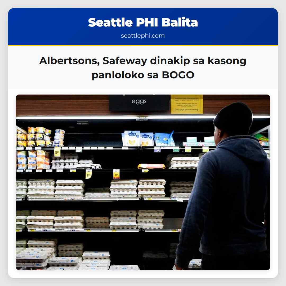 Albertsons Safeway dinakip sa kasong panloloko sa BOGO