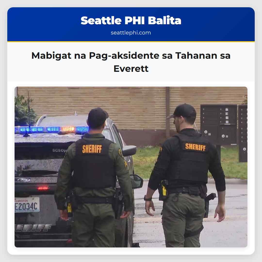 Mabigat na Pag-aksidente sa Tahanan sa Everett