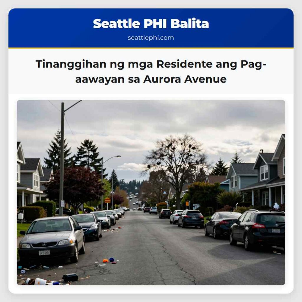 Tinanggihan ng mga Residente ang Pag-aawayan sa