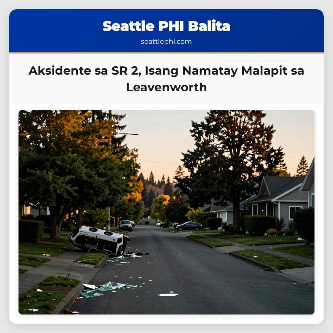 Aksidente sa SR 2 Isang Namatay Malapit sa Leavenworth