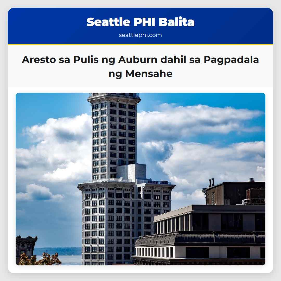 Aresto sa Pulis ng Auburn dahil sa Pagpadala ng Mensahe