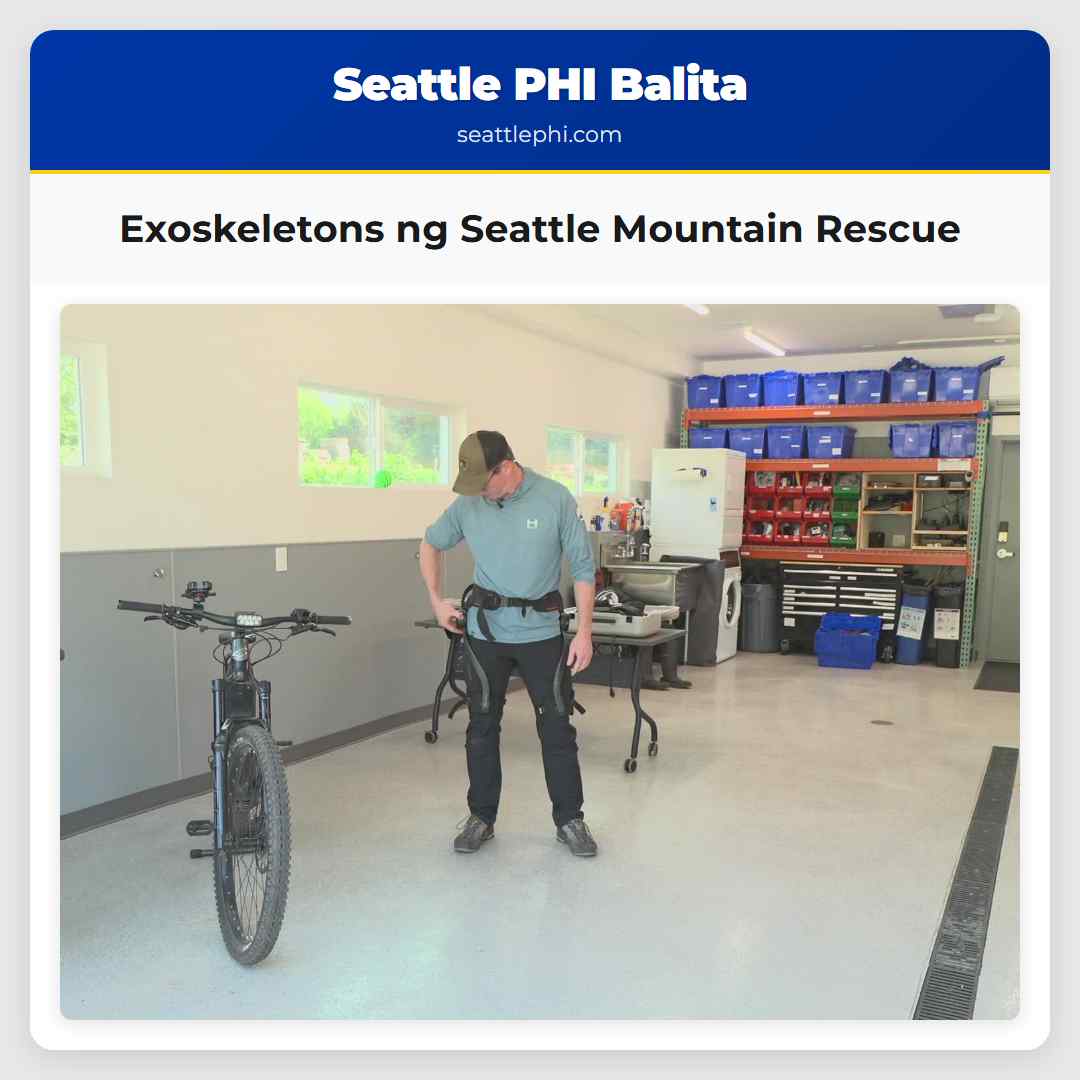 Exoskeletons ng Seattle Mountain Rescue