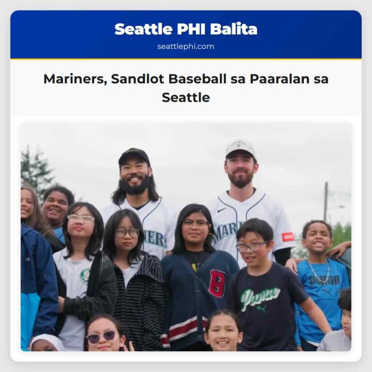 Mariners Sandlot Baseball sa Paaralan sa Seattle