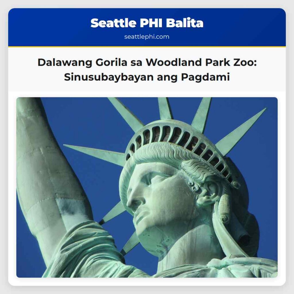 Dalawang Gorila sa Woodland Park Zoo: