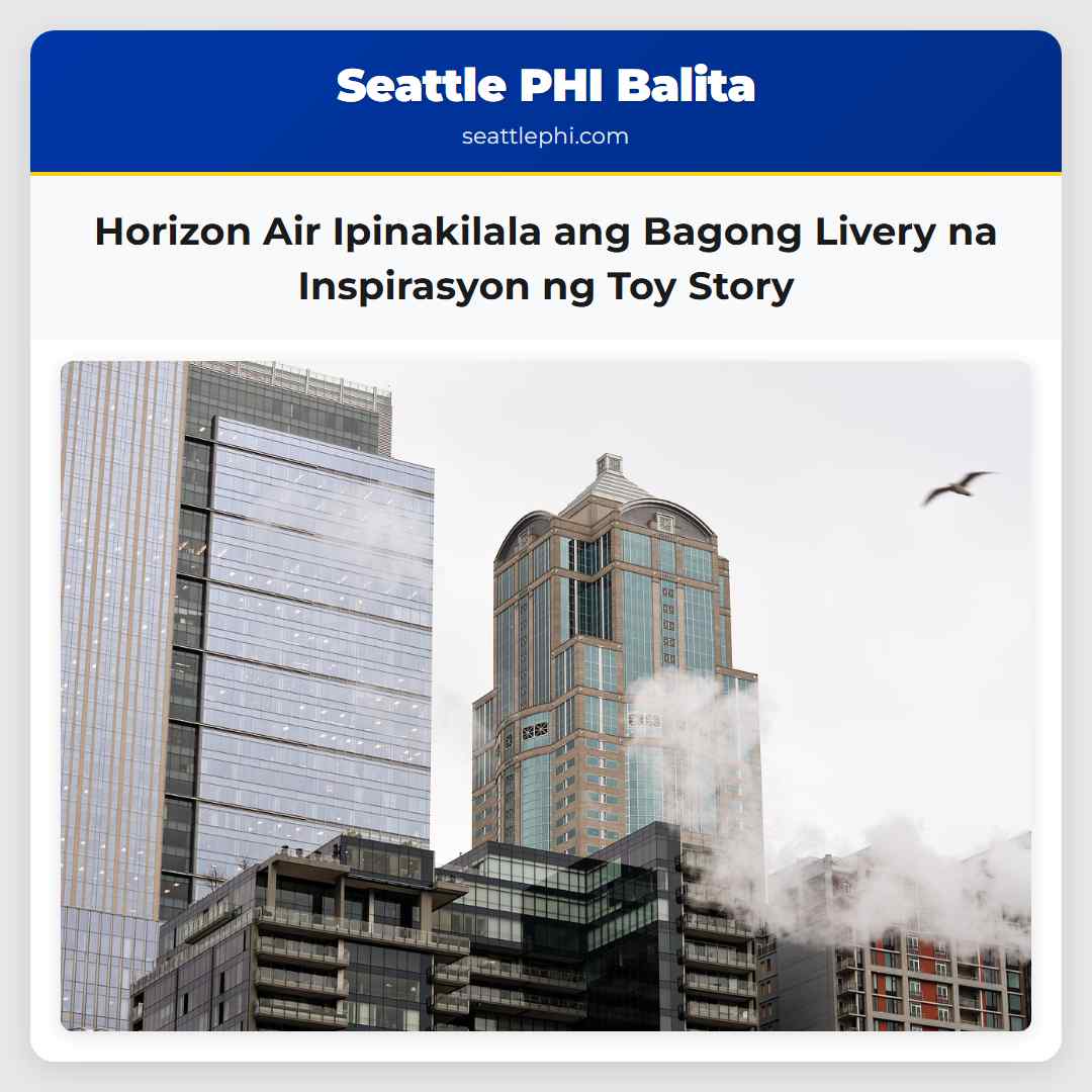Horizon Air Ipinakilala ang Bagong Livery na Inspirasyon ng Toy Story