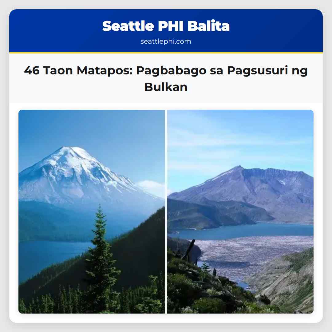 46 Taon Matapos Pagbabago sa Pagsusuri ng Bulkan