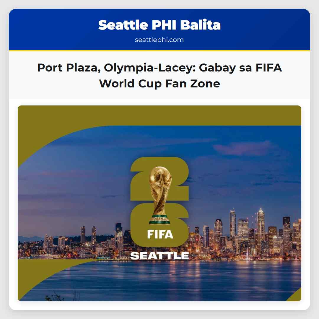 Port Plaza Olympia-Lacey Gabay sa FIFA World Cup Fan Zone