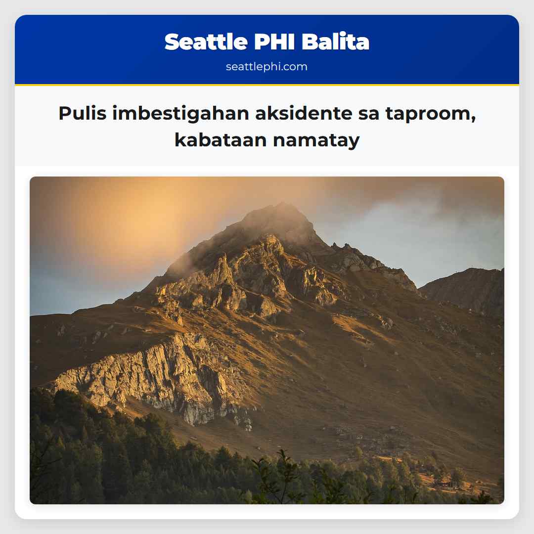 Pulis imbestigahan aksidente sa taproom kabataan namatay