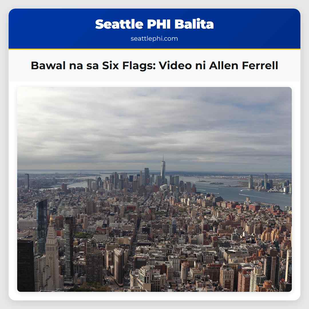 Bawal na sa Six Flags Video ni Allen Ferrell
