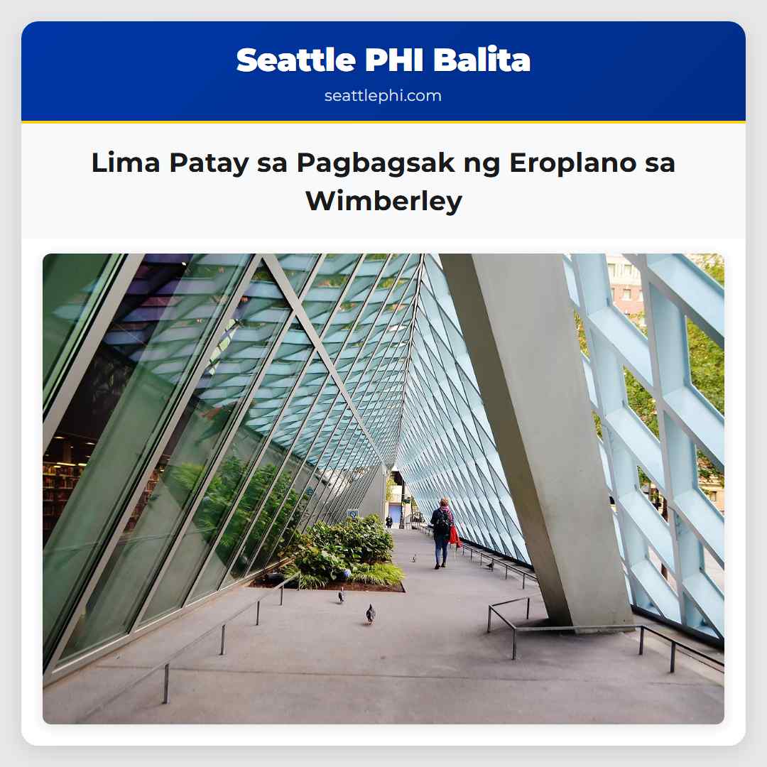 Lima Patay sa Pagbagsak ng Eroplano sa Wimberley