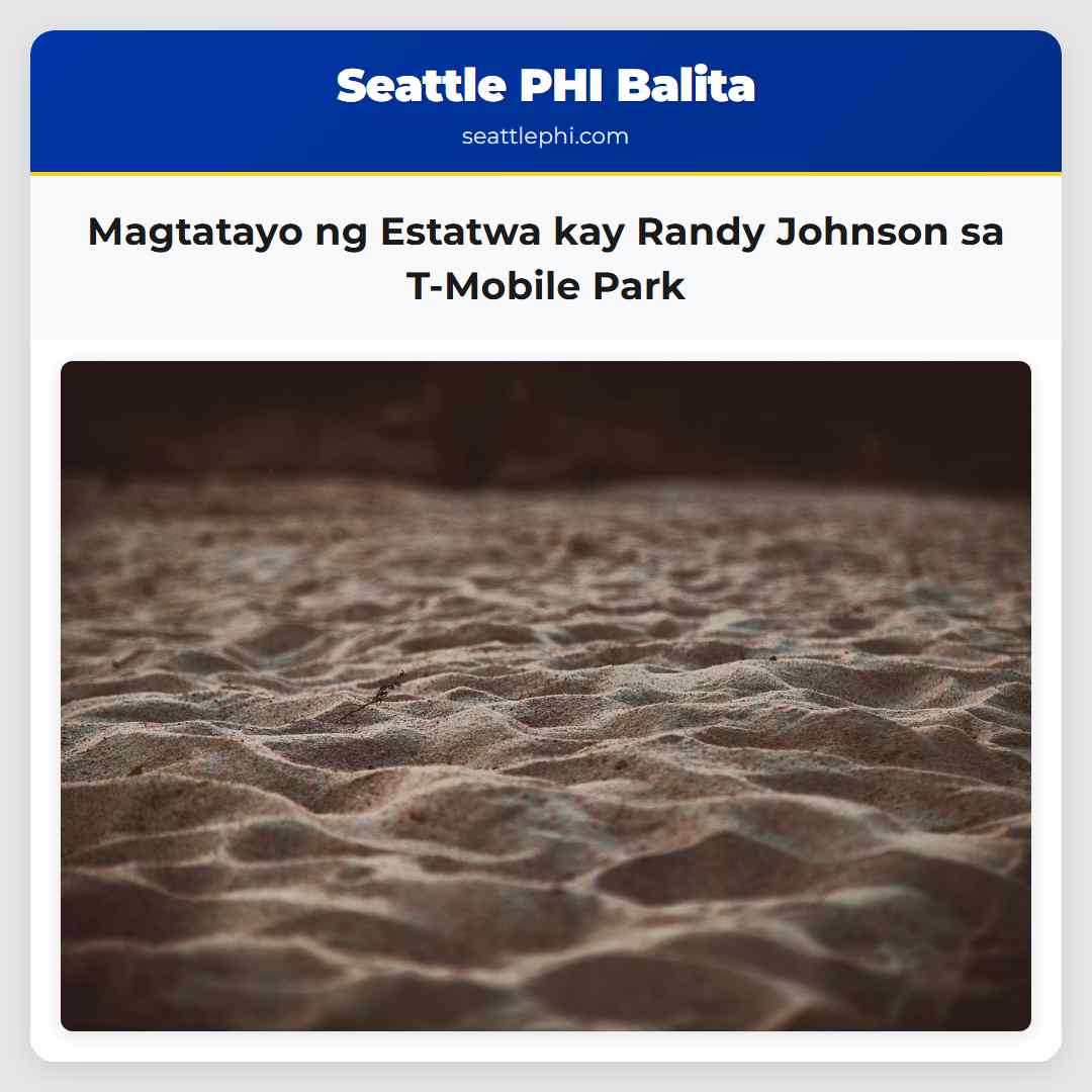 Magtatayo ng Estatwa kay Randy Johnson sa