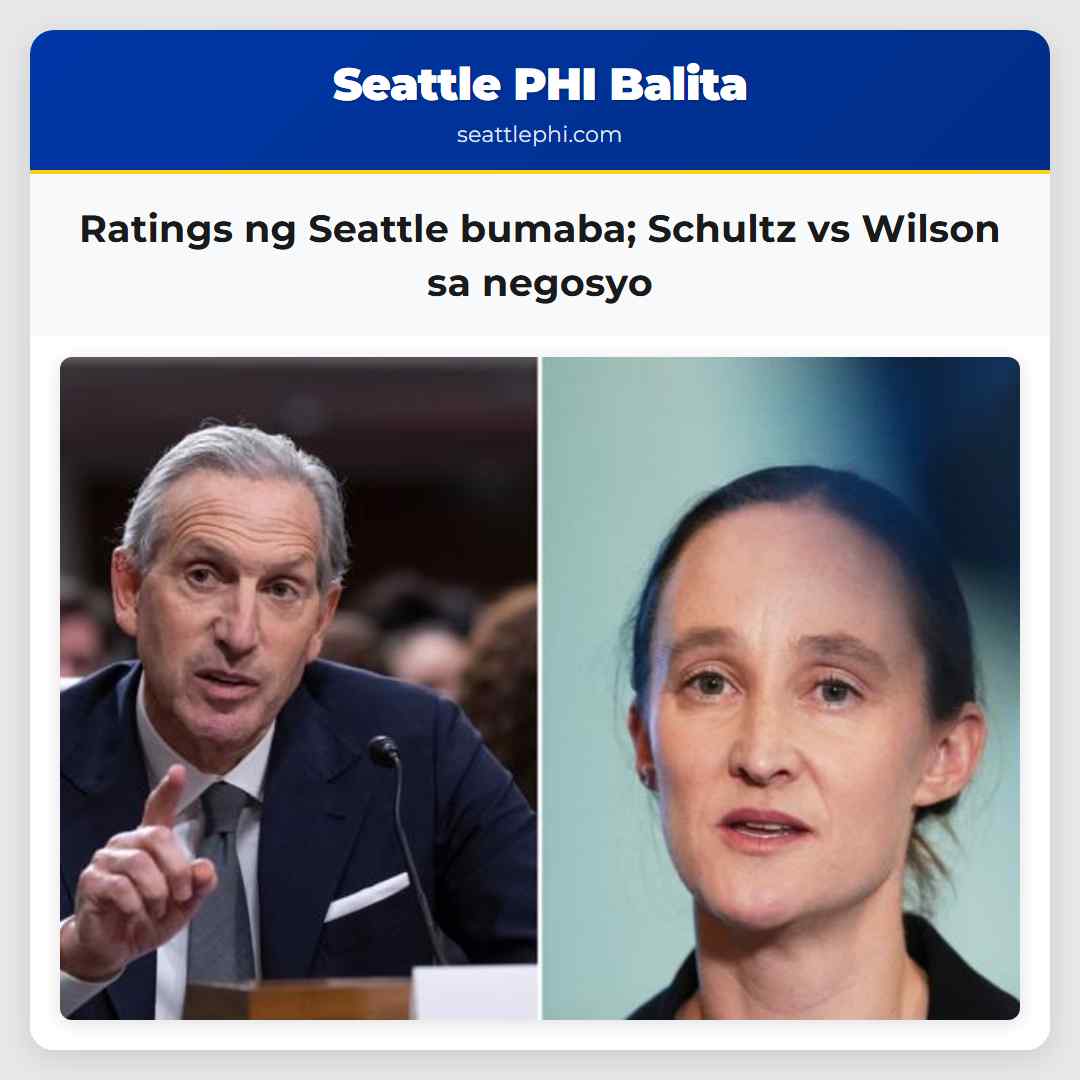 Ratings ng Seattle bumaba Schultz vs Wilson sa negosyo