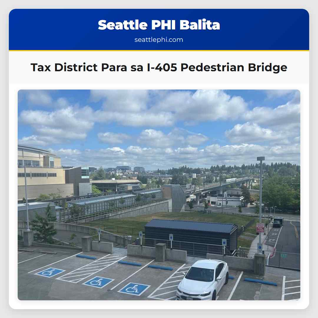 Tax District Para sa I-405 Pedestrian Bridge