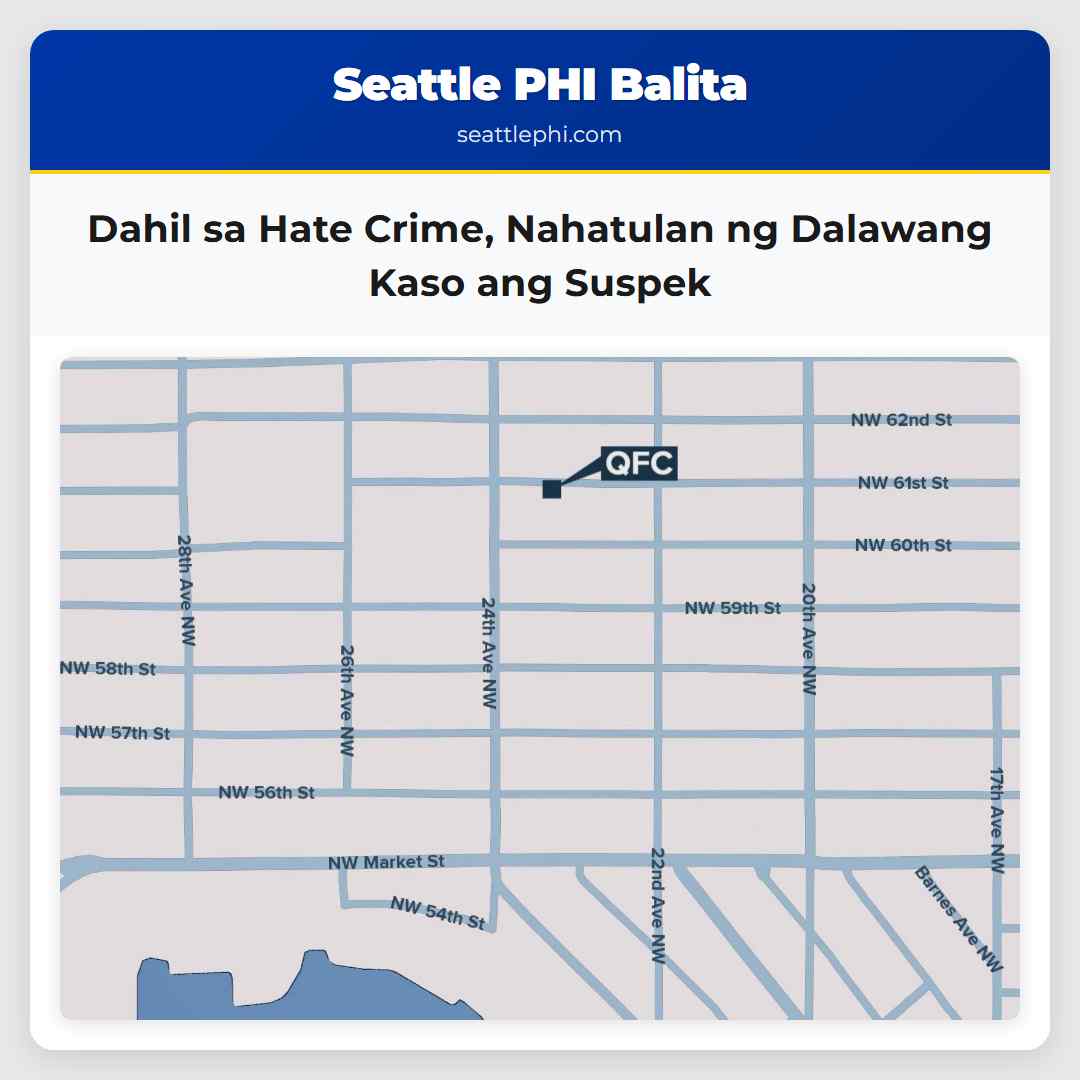 Dahil sa Hate Crime Nahatulan ng Dalawang Kaso ang Suspek