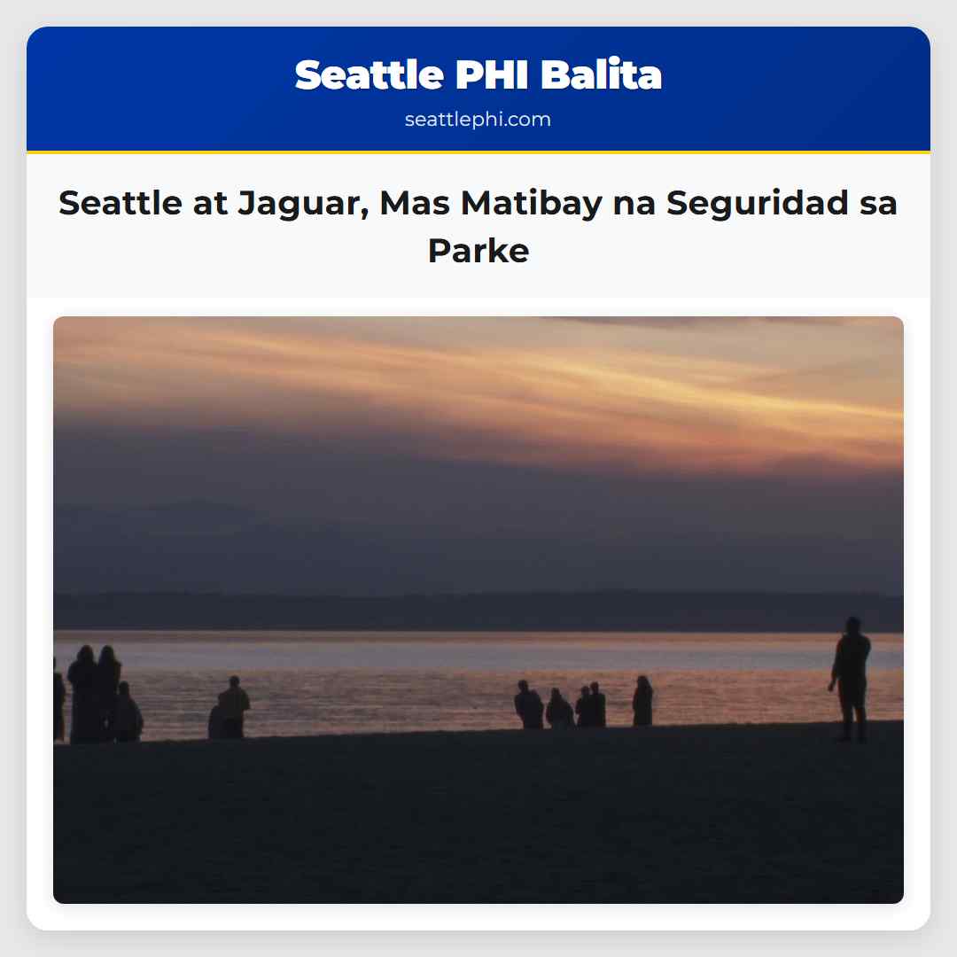 Seattle at Jaguar Mas Matibay na Seguridad sa Parke