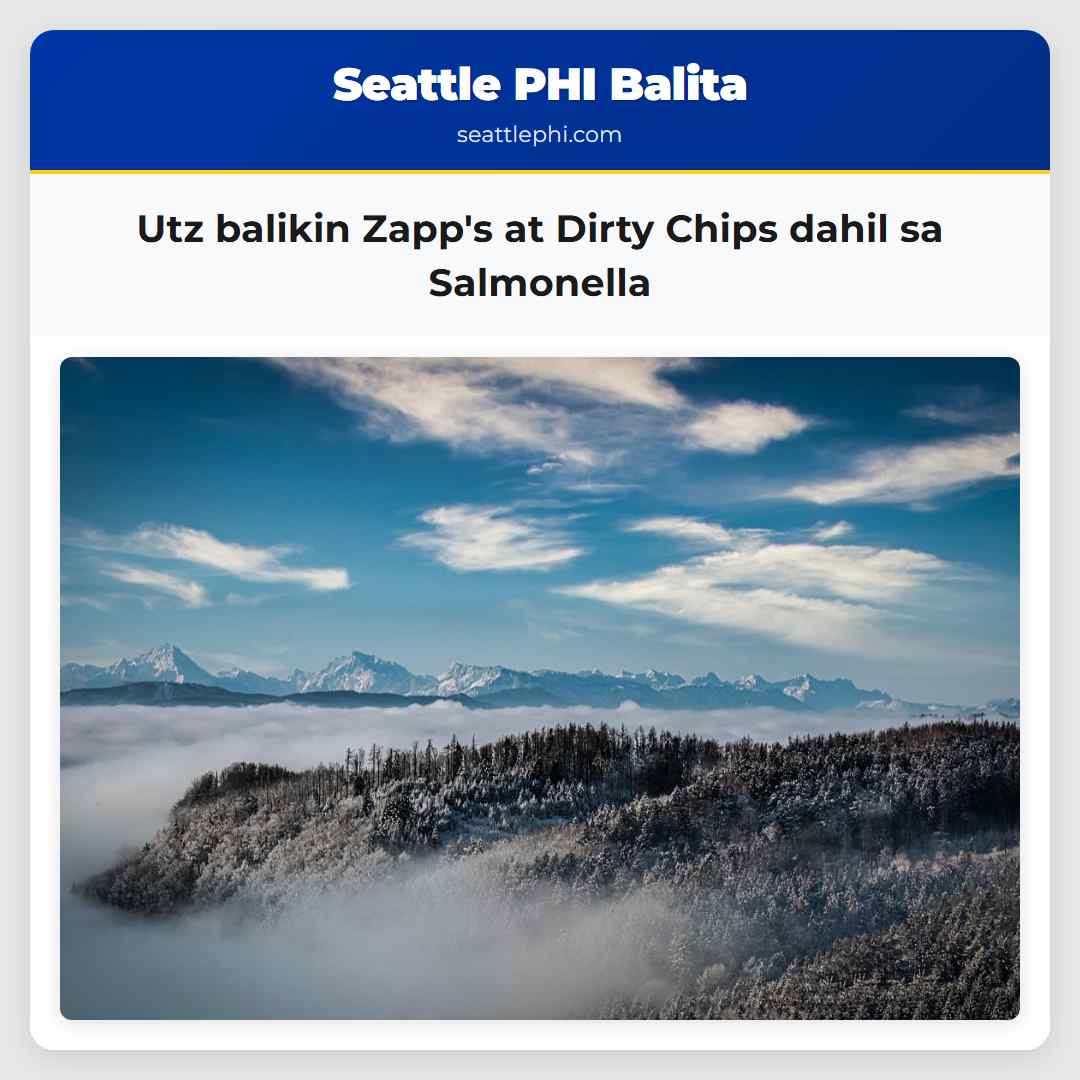 Utz balikin Zapp's at Dirty Chips dahil sa