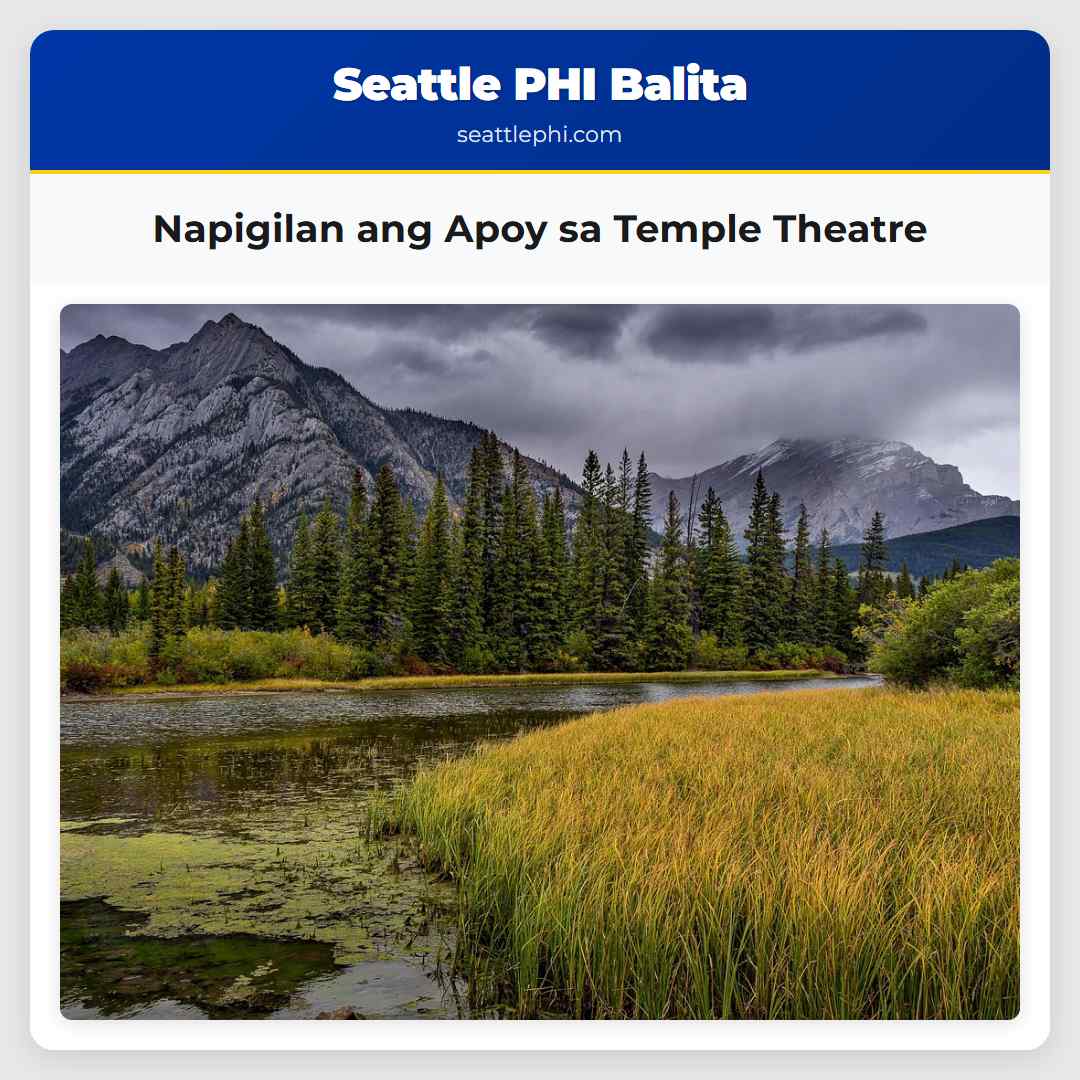 Napigilan ang Apoy sa Temple Theatre