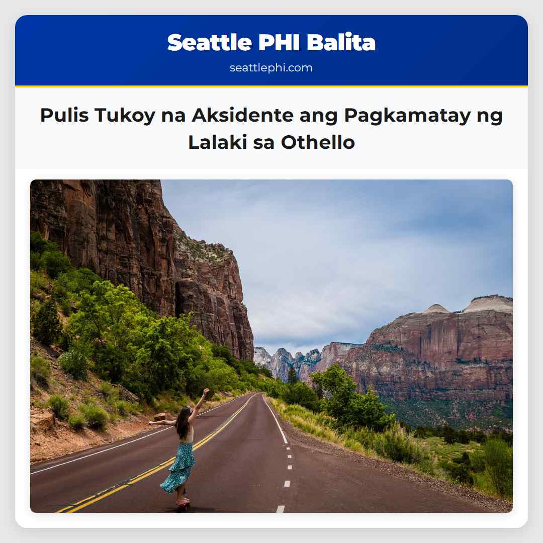 Pulis Tukoy na Aksidente ang Pagkamatay ng Lalaki sa Othello