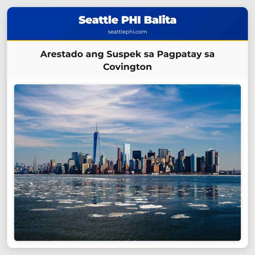 Arestado ang Suspek sa Pagpatay sa Covington