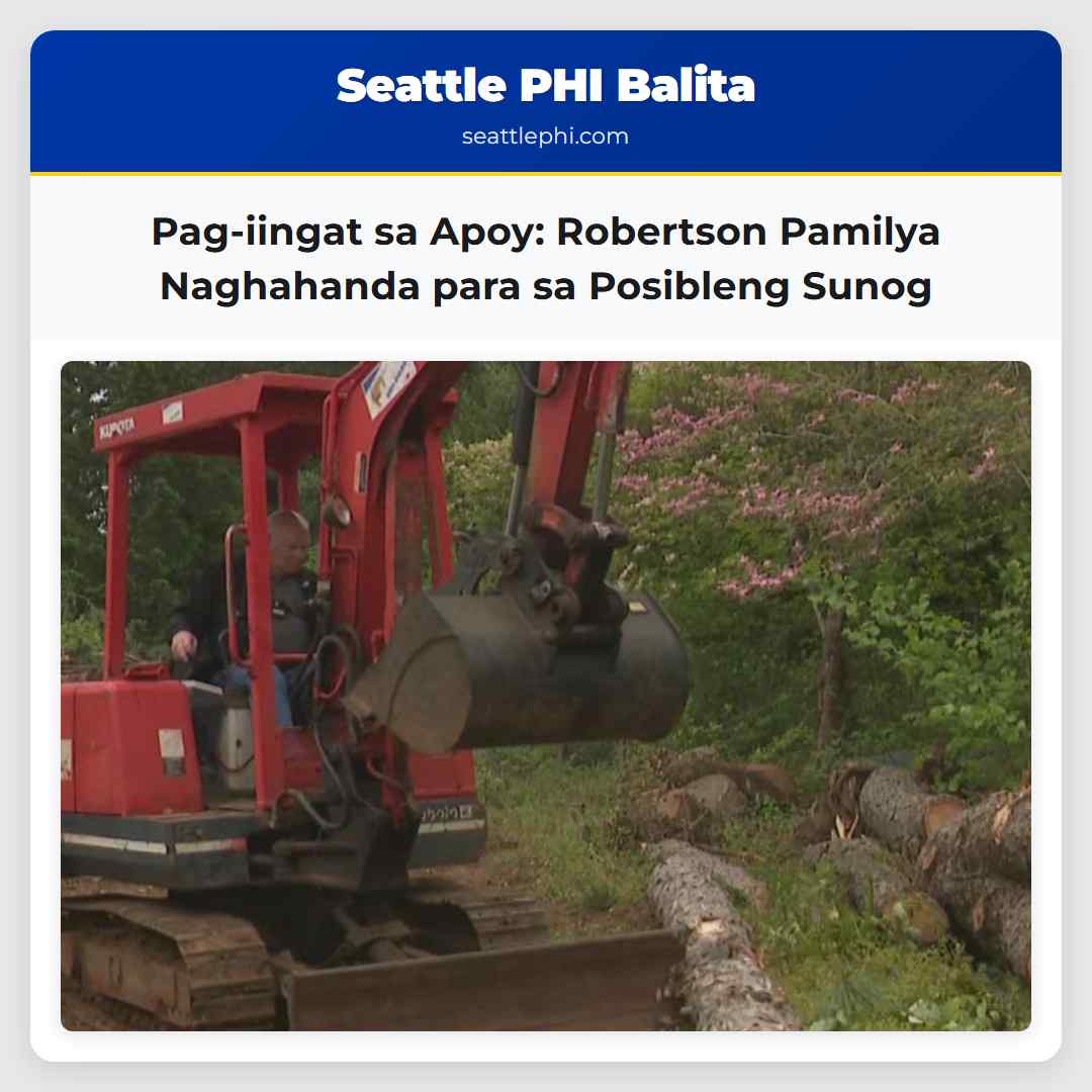 Pag-iingat sa Apoy: Robertson Pamilya Naghahanda