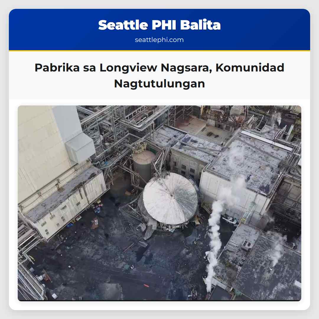 Pabrika sa Longview Nagsara Komunidad Nagtutulungan