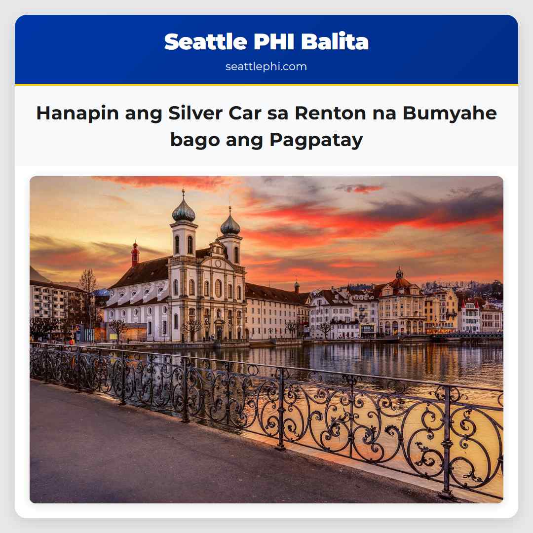 Hanapin ang Silver Car sa Renton na Bumyahe bago