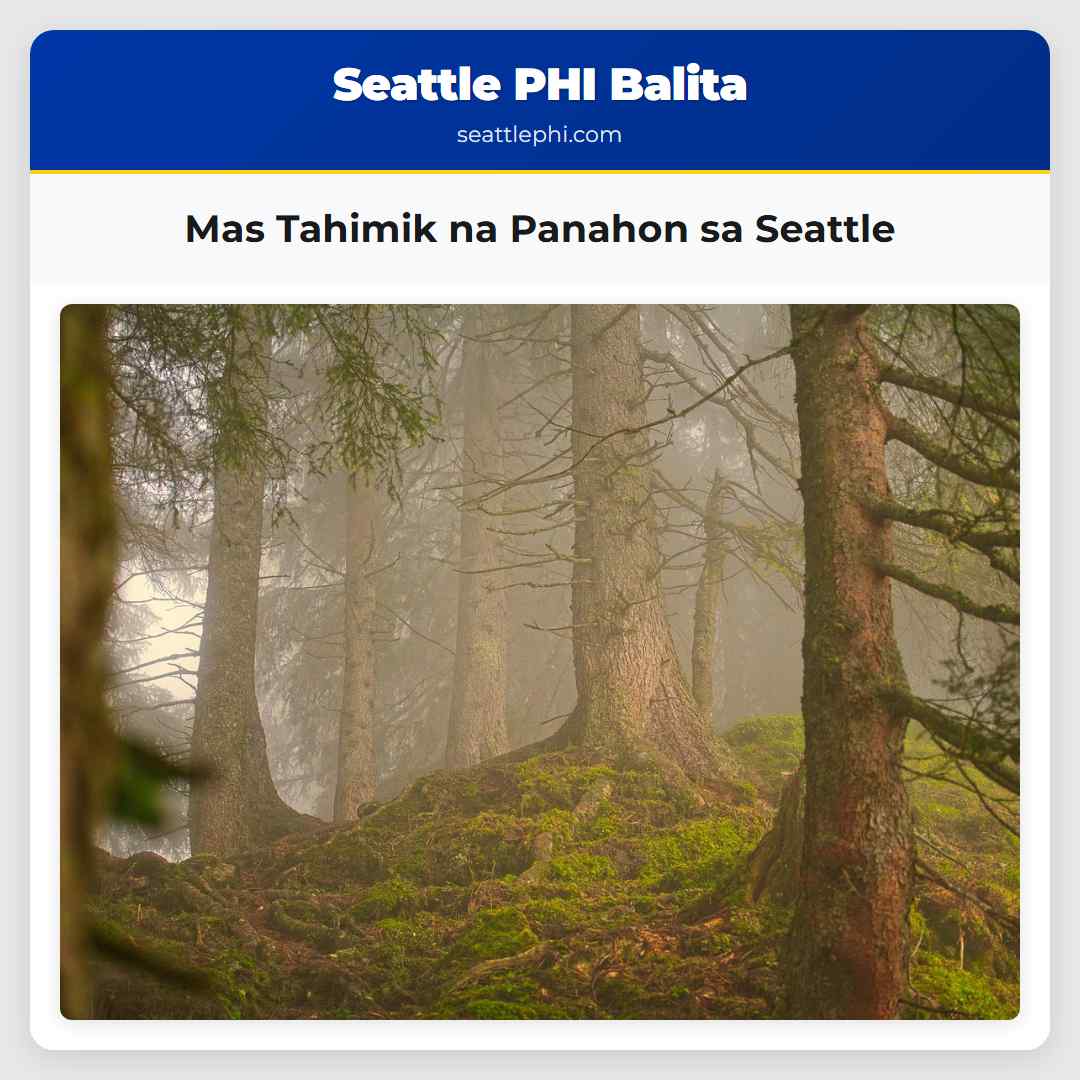 Mas Tahimik na Panahon sa Seattle