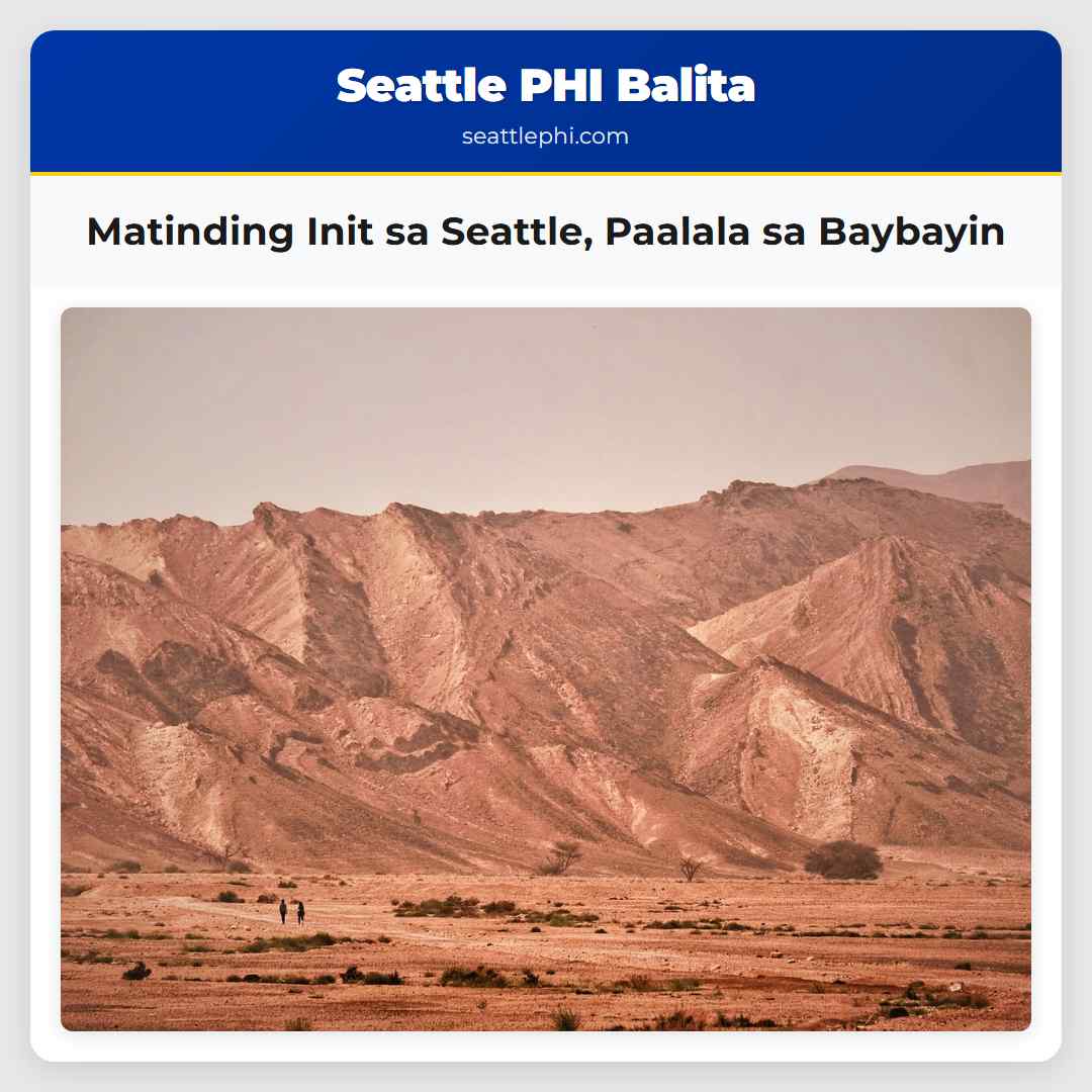Matinding Init sa Seattle, Paalala sa Baybayin