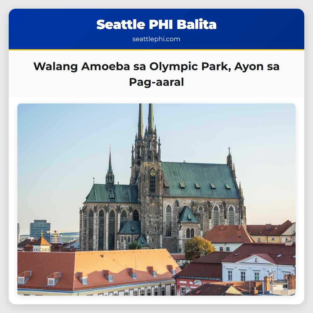 Walang Amoeba sa Olympic Park Ayon sa Pag-aaral