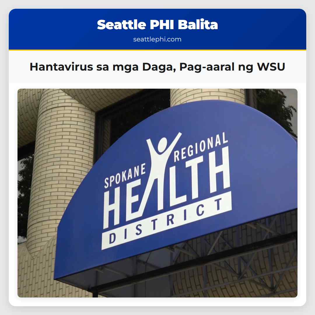 Hantavirus sa mga Daga Pag-aaral ng WSU